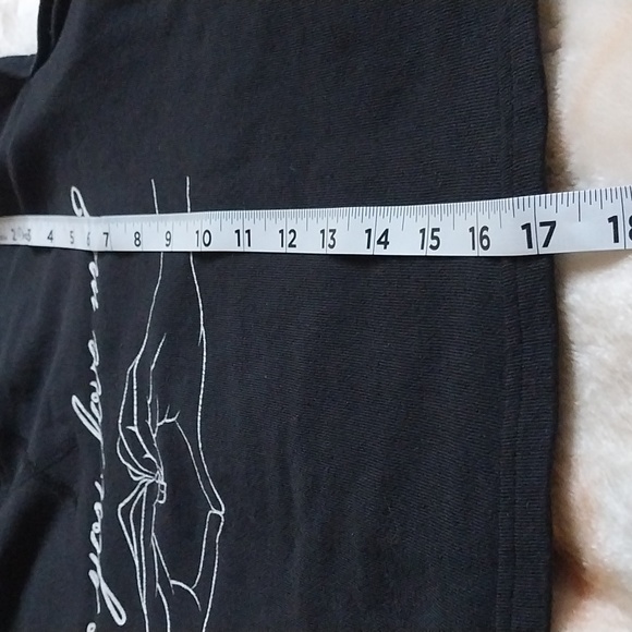 Hooded crop top shortleeves tsirt sz M - Picture 6 of 6